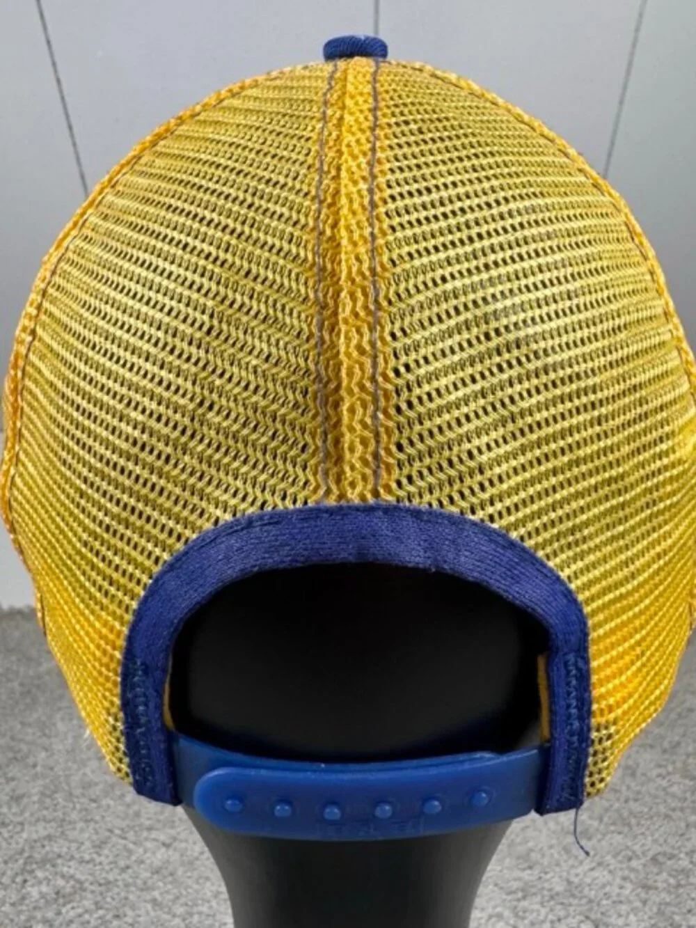 True Vintage 60s 70s SnapBack Medina NY FFA Mesh Hat Farmer Trucker Cap USA